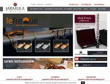 Tablet Screenshot of jarmula.com